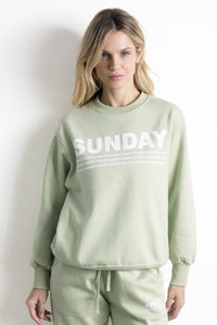 Sudadera Sunday Pistacho