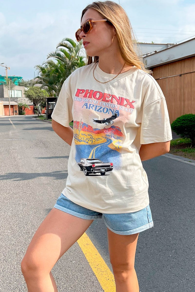 Polo Oversize Vainilla