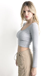 Lili Longsleeve Top Melange