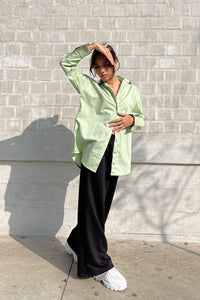 Monet Sleeved Shirt Manzana
