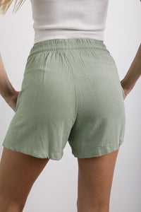 Short Lino Verde