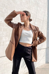 Blazer Oversize Camel
