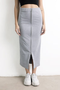 Falda Midi Leah Melange