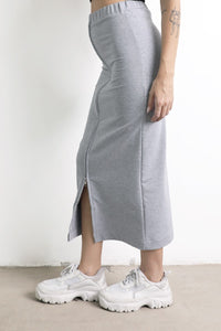 Falda Midi Leah Melange