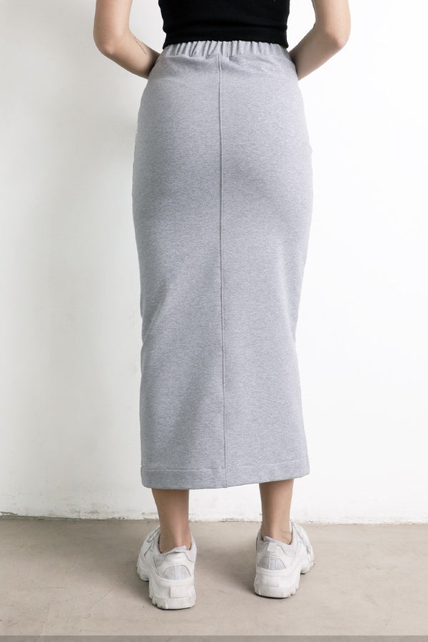 Falda Midi Leah Melange