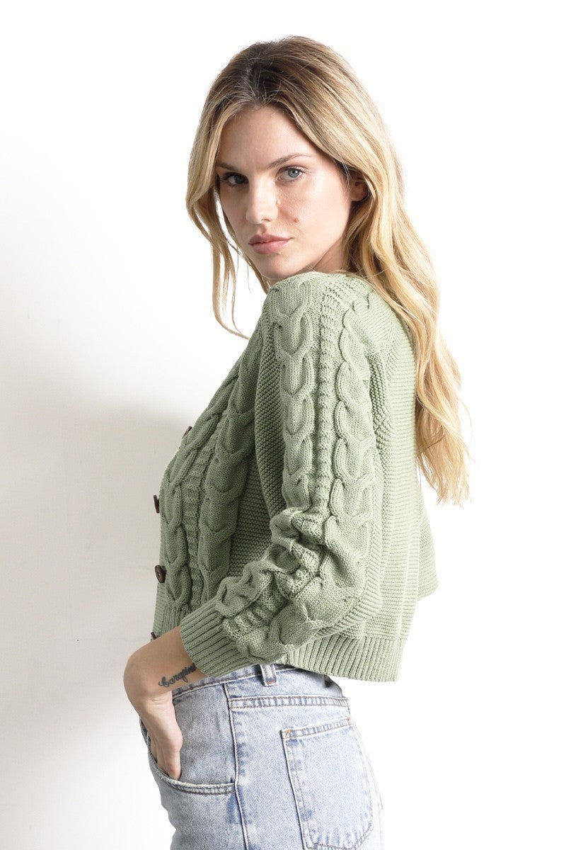 Cardigan Anaya Verde