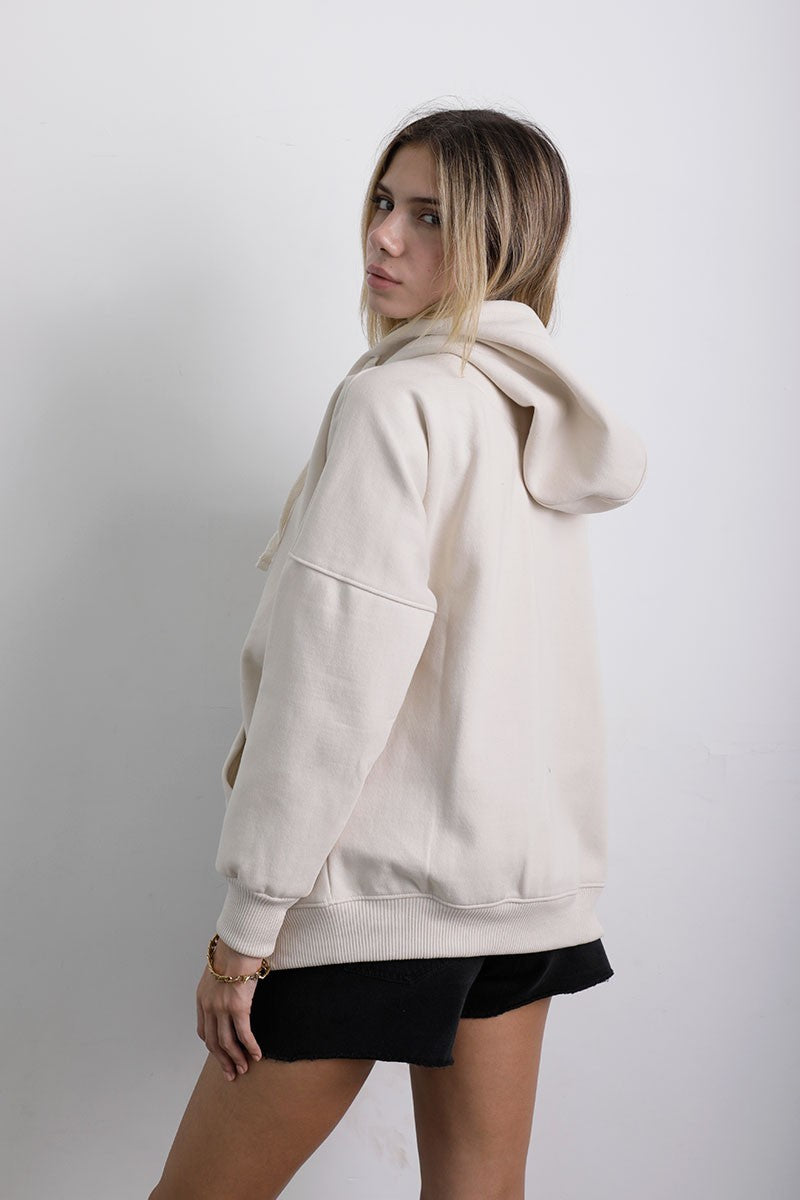 Cristhin Sudadera Hoodie Avena