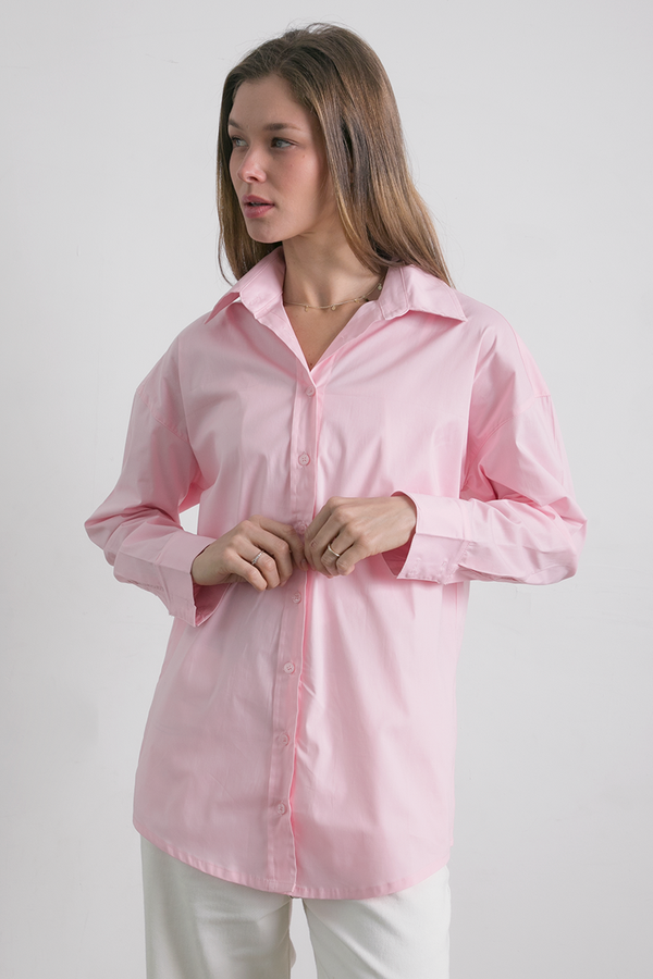 Monet Sleeved Shirt  Rosado