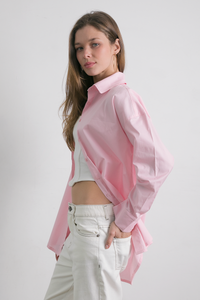 Monet Sleeved Shirt  Rosado