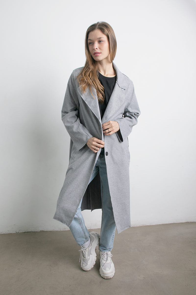 Abrigo Maxi Leonor Melange