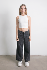 Jean Wide Leg Black