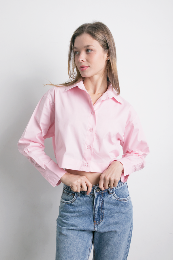 Camisa Sara Rosa