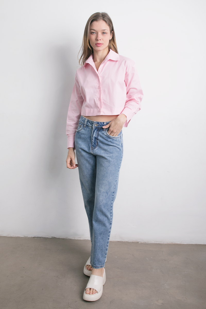 Camisa Sara Rosa