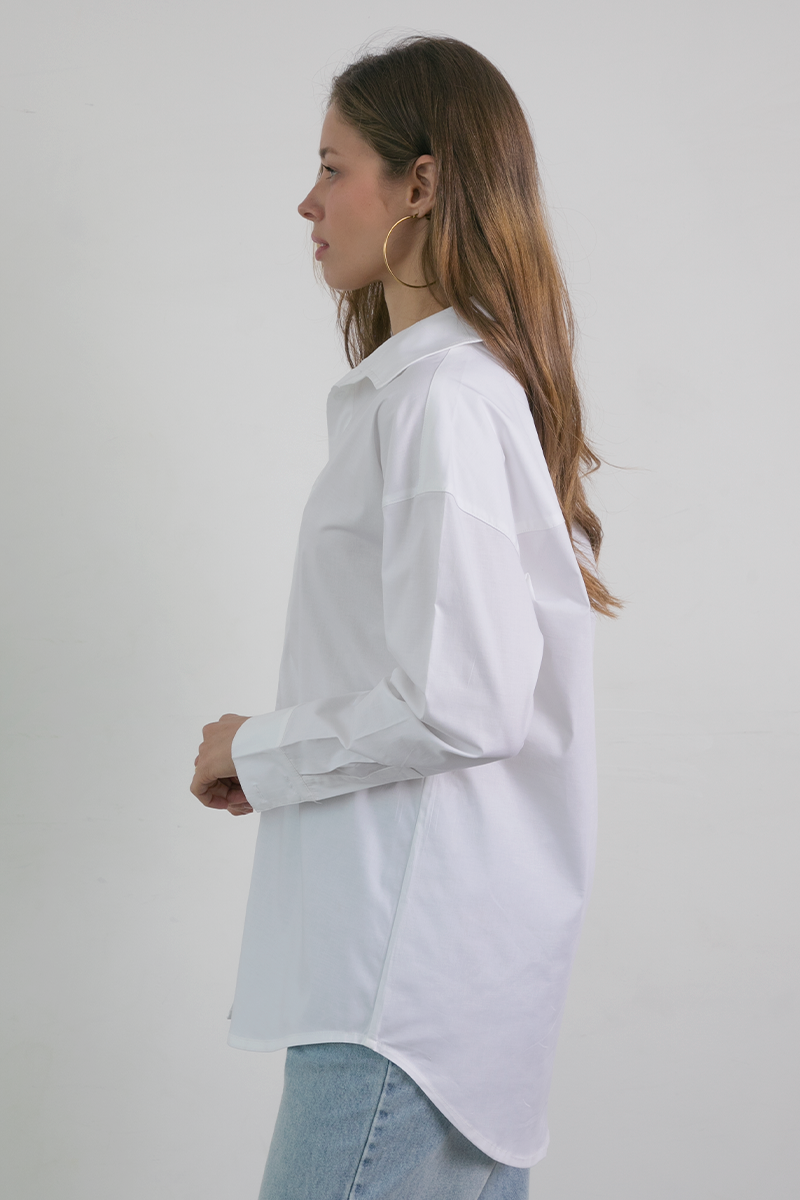 Monet Sleeved Shirt  Perla