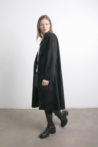 Abrigo Maxi Leonor Negro