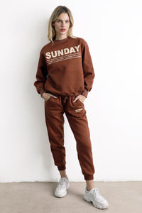 Sudadera Sunday Habano