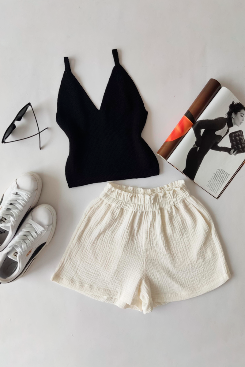Short Malibu Blanco