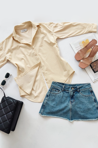 Camisa Maju Beige