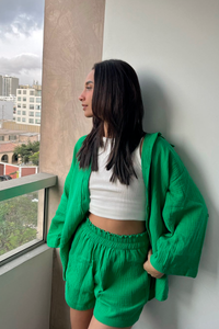 Camisa Malibu Verde
