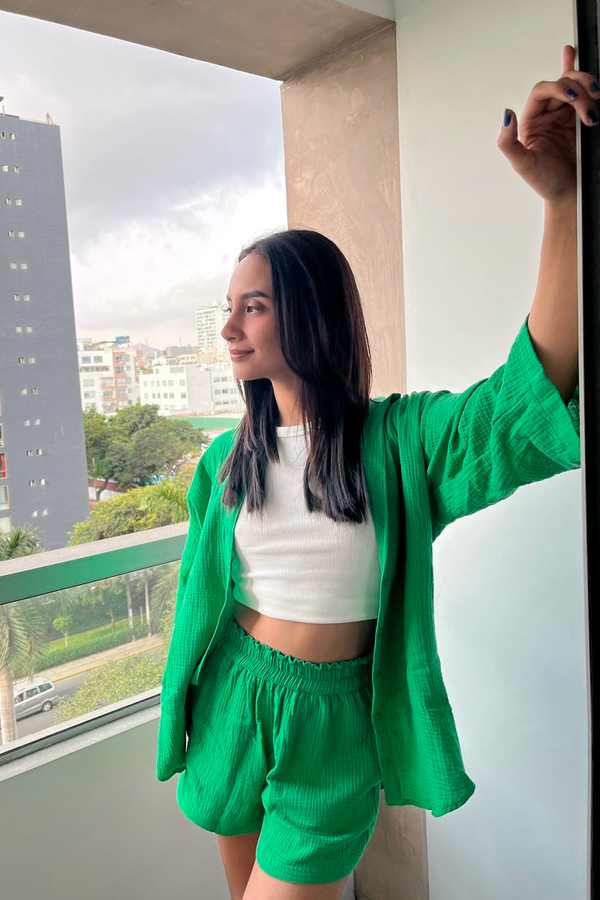 Camisa Malibu Verde