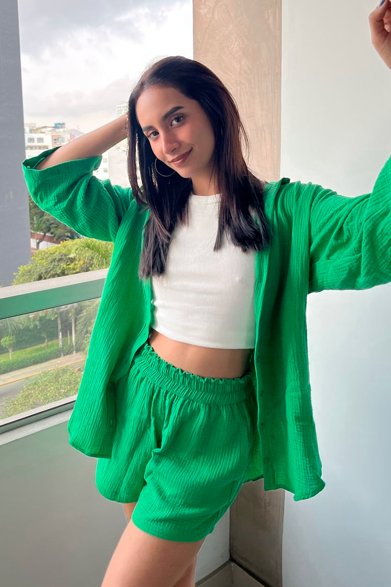 Camisa Malibu Verde