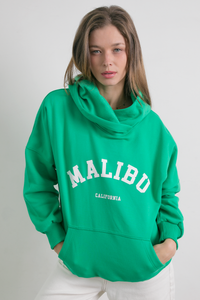Sudadera Oversize Verde