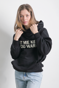 Sudadera Oversize Negro