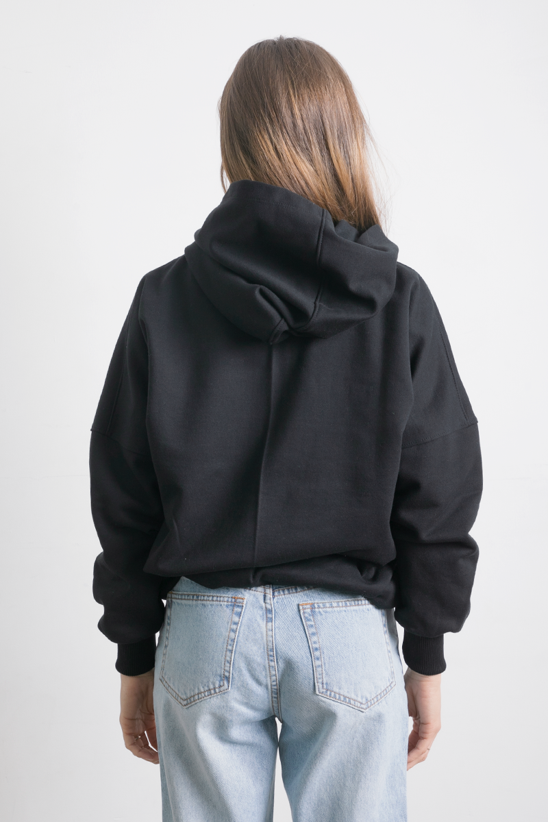Sudadera Oversize Negro