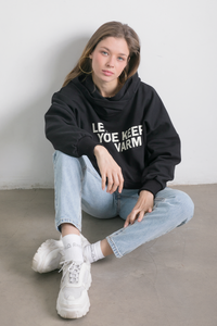Sudadera Oversize Negro