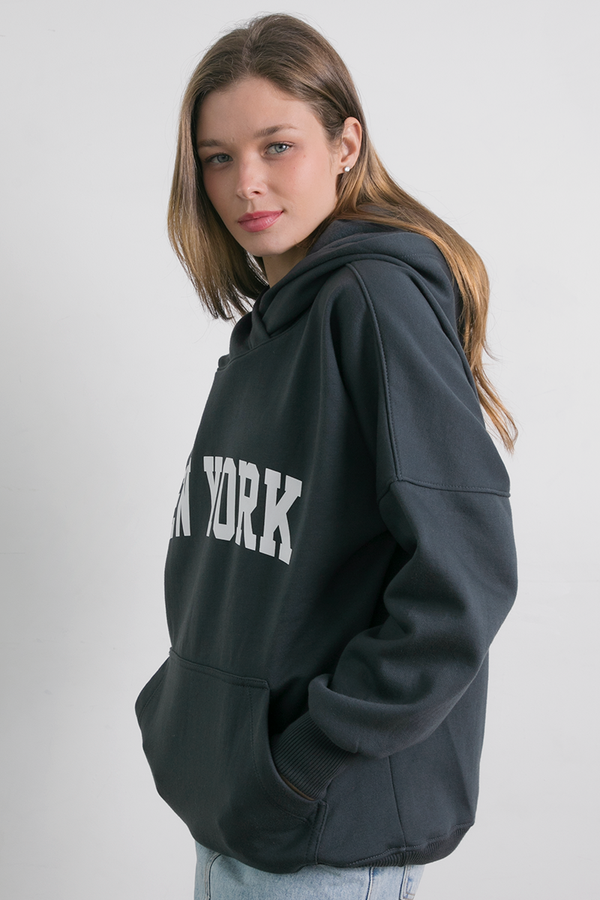 Sudadera Oversize Gris