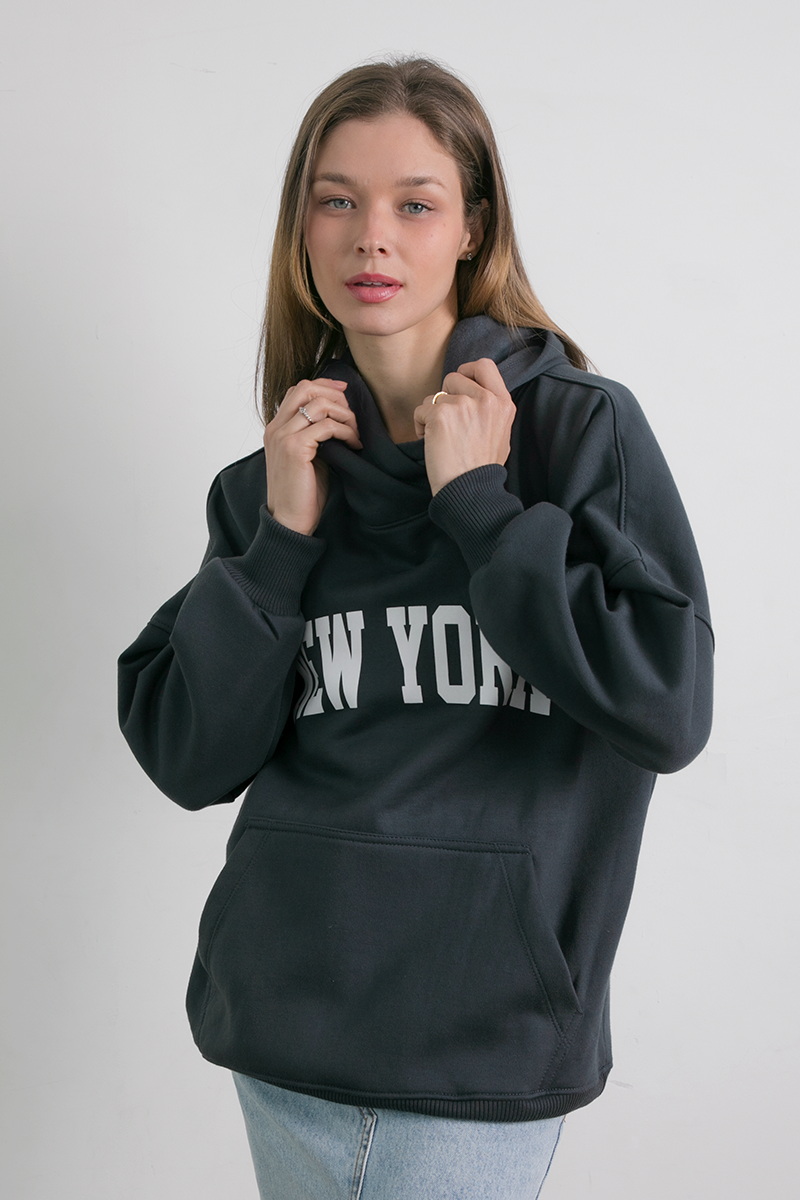 Sudadera Oversize Gris