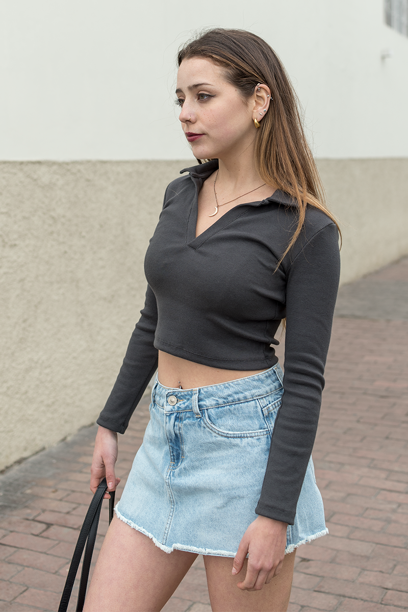 Polo Tamara Gris