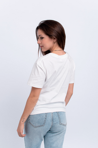 Polo Basic Text Perla