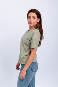 Polo Basic Text Verde