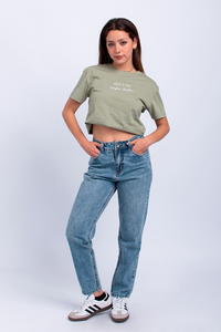Polo Basic Text Verde