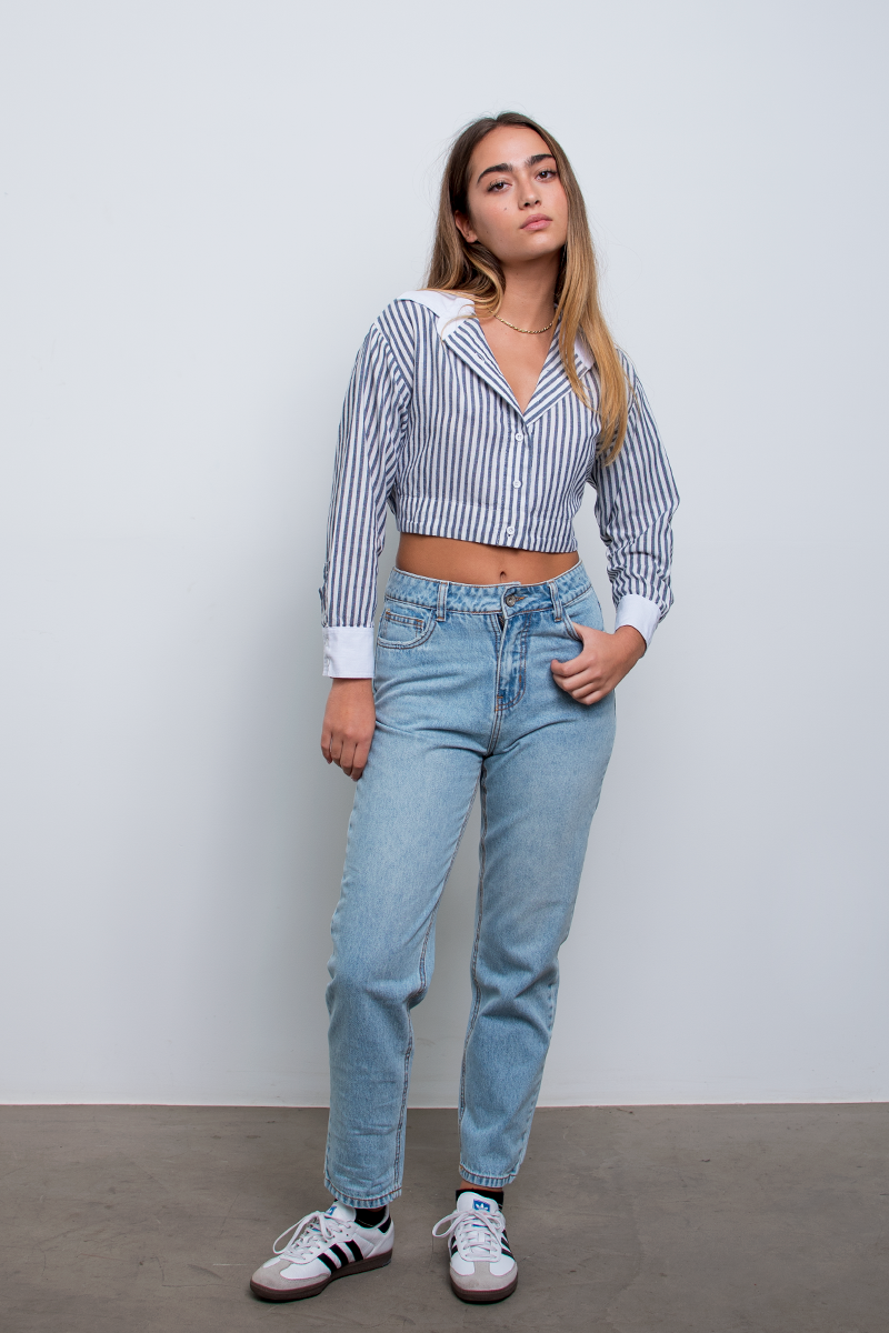 Camisa Mia Azul