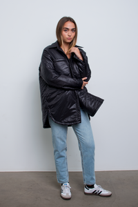 Abrigo Puffer Negro