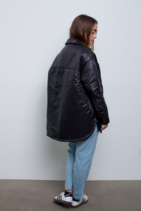 Abrigo Puffer Negro