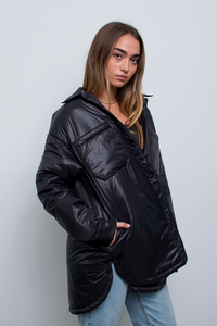 Abrigo Puffer Negro