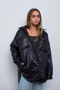 Abrigo Puffer Negro