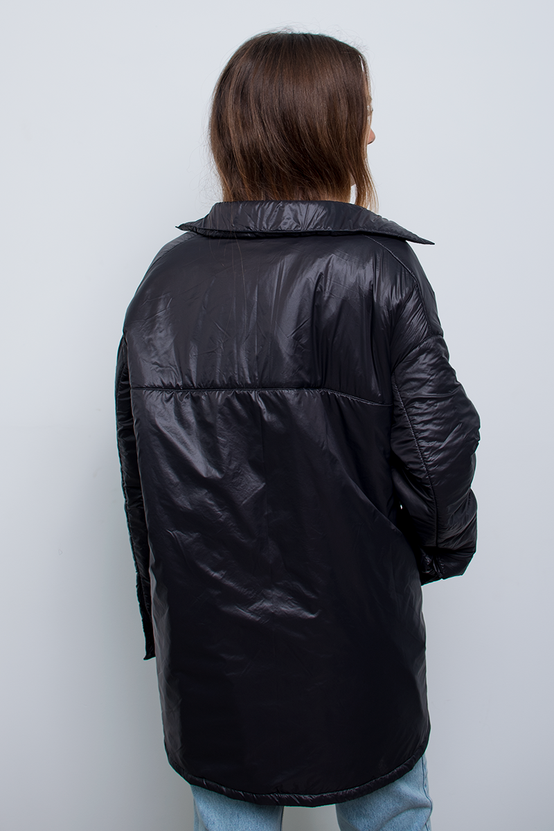 Abrigo Puffer Negro