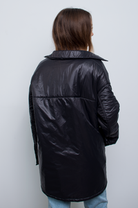Abrigo Puffer Negro
