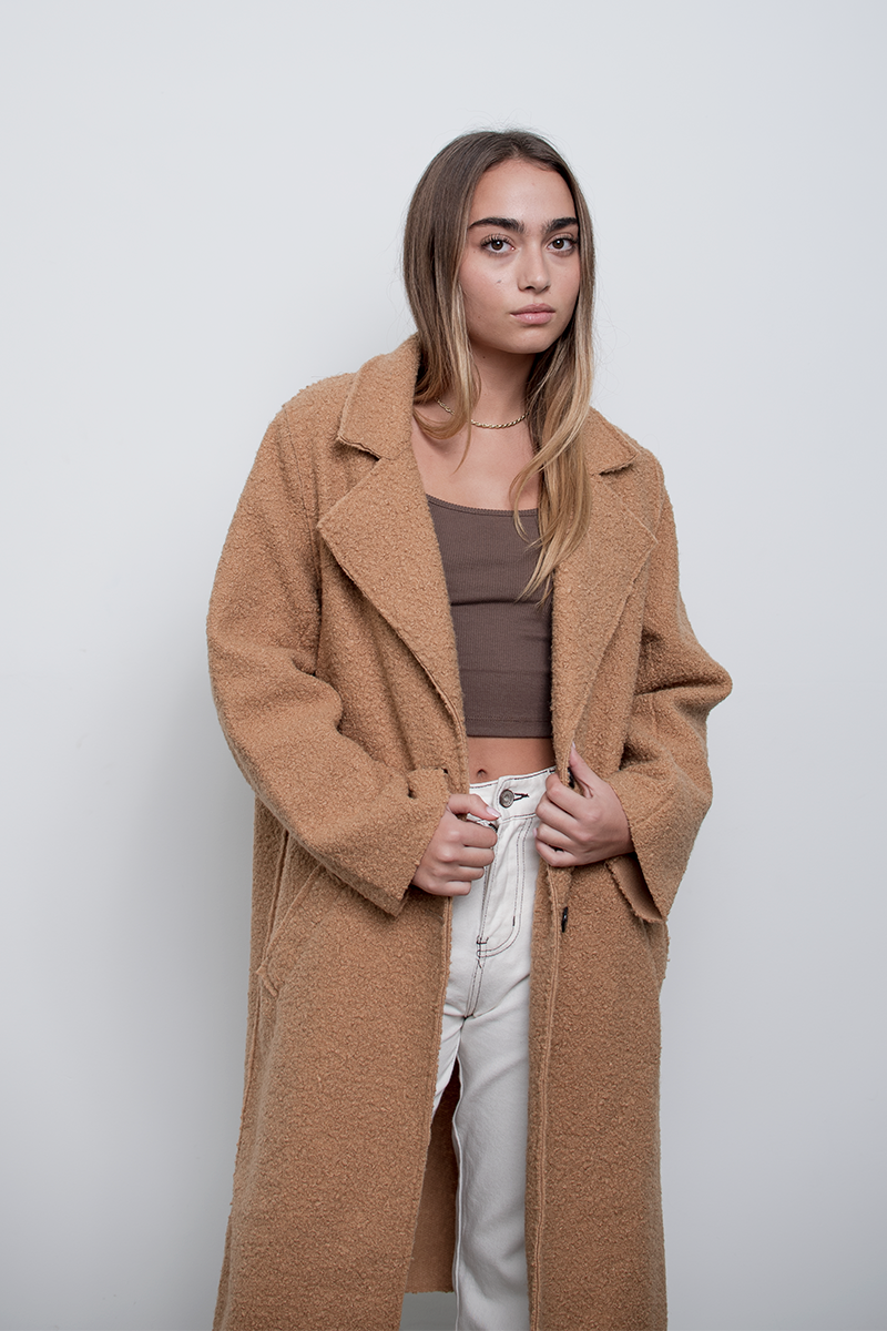 Abrigo Olsen Camel