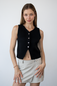 Chaleco Cleo Negro