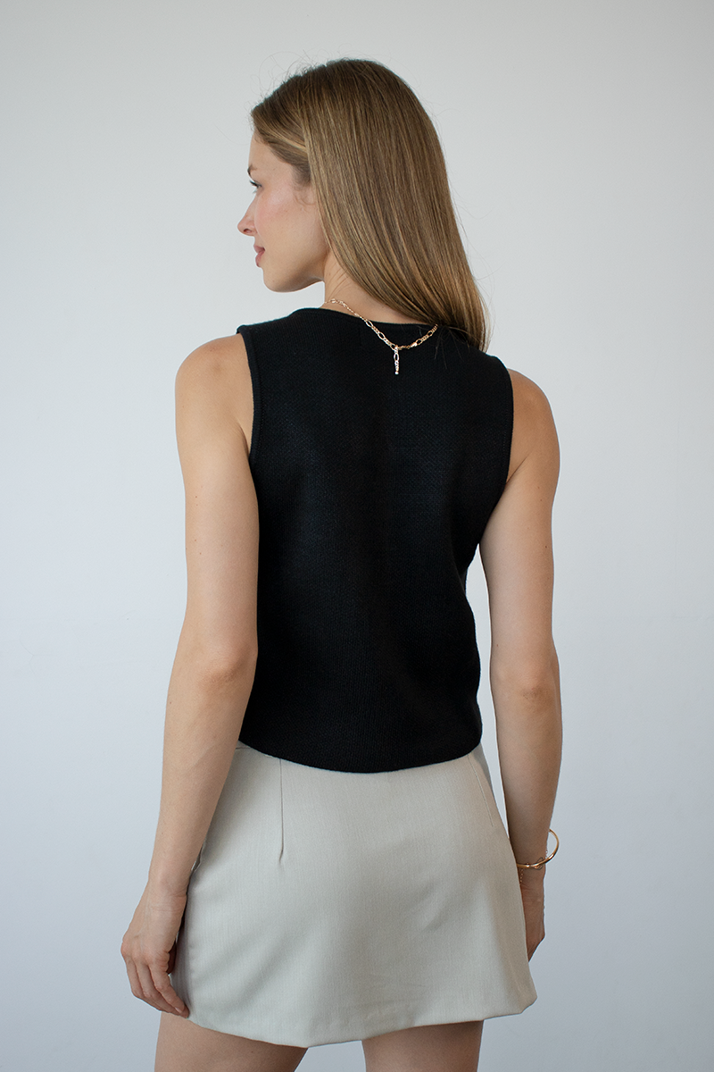 Chaleco Cleo Negro
