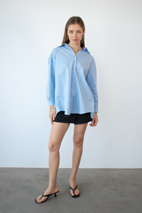 Camisa Maju Celeste