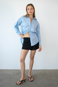 Camisa Maju Celeste