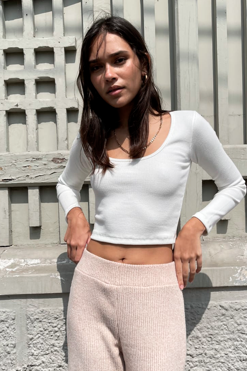 Lili Longsleeve Top Perla
