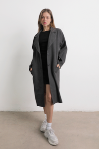 Abrigo Maxi Leonor Gris