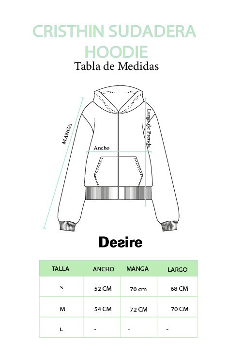 Cristhin Sudadera Hoodie Avena